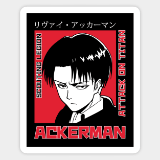 Attack On Titan - Levi Magnet